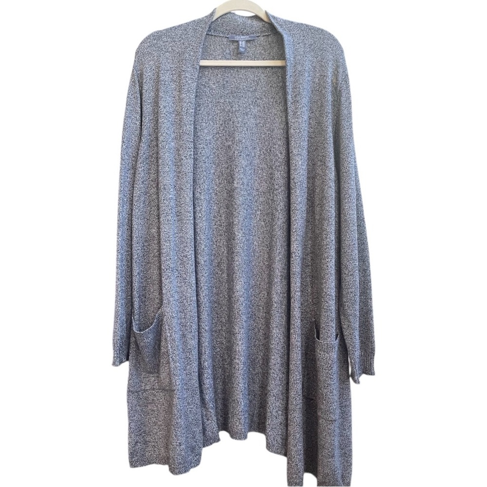 Lisa Rinna Collection Marled Open
Front Cardigan. Size 2X - Picture 5 of 15